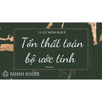 Tổn thất toàn bộ ước tính (Constructive total loss) là gì ?