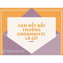 Cam kết bồi thường (Indemnity) là gì? Đặc điểm, vai trò & ý nghĩa