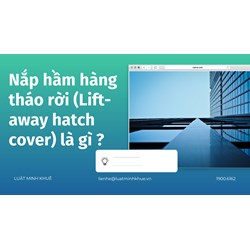 Nắp hầm hàng tháo rời (Lift-away hatch cover) là gì ?