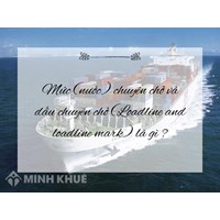 Mức (nước) chuyên chở và dấu chuyên chở (Loadline and loadline mark) là gì ?