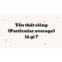 Tổn thất riêng (Particular average) là gì ?