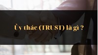 Ủy thác (TRUST) là gì ?