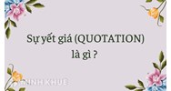 Sự yết giá là gì? Đặc điểm và vai trò của yết giá