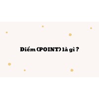 Điểm (POINT) là gì ?
