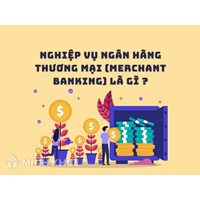 Nghiệp vụ ngân hàng thương mại (MERCHANT BANKING) là gì?