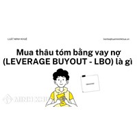Mua thâu tóm bằng vay nợ (LEVERAGE BUYOUT - LBO) là gì ?