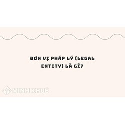 Đơn vị pháp lý là gì? Đặc điểm, vai trò và ví dụ đơn vị pháp lý