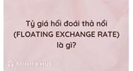 Tỷ giá hối đoái thả nổi (FLOATING EXCHANGE RATE) là gì ?
