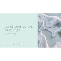 Quỹ hỗ tương (MUTUAL FUND) là gì ?