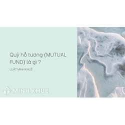 Quỹ hỗ tương (MUTUAL FUND) là gì ?