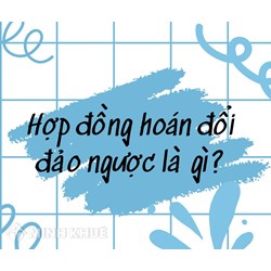 Hợp đồng hoán đổi đảo ngược (REVERSE SWAP) là gì ?