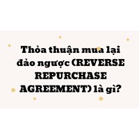 Thỏa thuận mua lại đảo ngược là gì? Reverse repurchase agreement là gì?