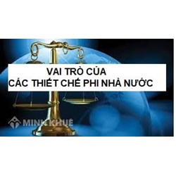 Các thiết chế phi nhà nước là gì? Luật quốc tế và vai trò của các thiết chế phi nhà nước trong quan hệ quốc tế
