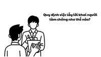 Quy định việc lấy lời khai người làm chứng như thế nào?