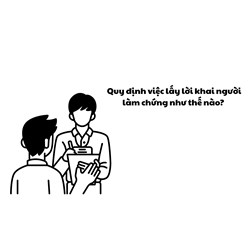Quy định việc lấy lời khai người làm chứng như thế nào?