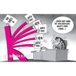 Một số giải pháp nâng cao hiệu quả giải quyết khiếu nại hành chính và hiệu quả thực hiện của quyết định giải quyết khiếu nại đã có hiệu lực pháp luật