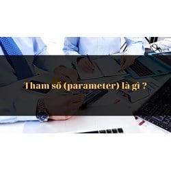 Tham số (parameter) là gì ?