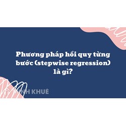 Phương pháp hồi quy từng bước (stepwise regression) là gì ?