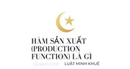 Hàm sản xuất (production function) là gì ?