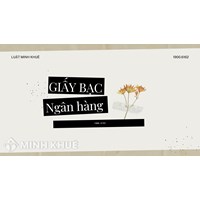 Giấy bạc ngân hàng (banknote) là gì ?