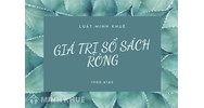Giá trị sổ sách ròng (net book value) là gì ?