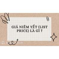 Mục đích của giá niêm yết và cách thức niêm yết giá?