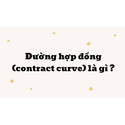 Đường hợp đồng (contract curve) là gì ?