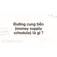 Đường cung tiền (money supply schedule) là gì ?