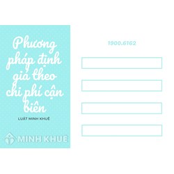 Định giá theo chi phí cận biên, phương pháp (marginal cost pricing) là gì ?