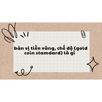 Bản vị tiền vàng, chế độ (gold coin stamdard) là gì ?