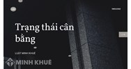 Cân bằng, trạng thái (equilibrium) là gì ?