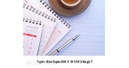 Ngày đáo hạn (DUE DATE) là gì ?