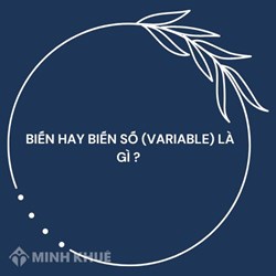 Biến hay biến số (variable) là gì ?