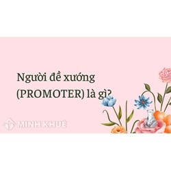Người đề xướng (PROMOTER) là gì ?