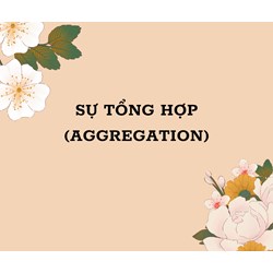 Tổng hợp, sự (aggregation) là gì ?