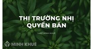 Thị trường nhị quyền bán (duopoly) là gì ?