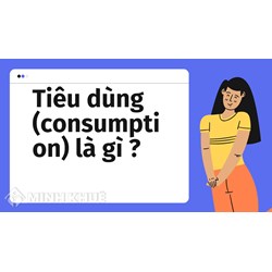 Tiêu dùng (consumption) là gì ?