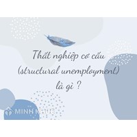 Thất nghiệp cơ cấu (structural unemployment) là gì? Cho ví dụ