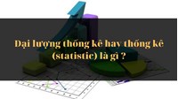 Đại lượng thống kê hay thống kê (statistic) là gì ?