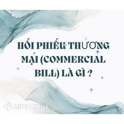 Hối phiếu thương mại là gì? Các loại hối phiếu thương mại