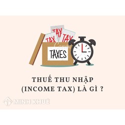 Thuế thu nhập (income tax) là gì? Có vai trò và ý nghĩa gì?