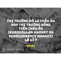 Thị trường đô la châu Âu hay thị trường đồng tiền châu Âu (Eurodollar market or Eurocurrency market) là gì ?