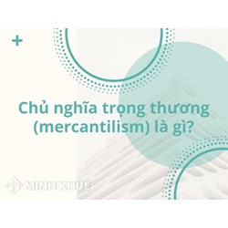 Chủ nghĩa trọng thương (mercantilism) là gì? Thành tựu và hạn chế