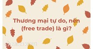 Thương mại tự do, nền (free trade) là gì ?