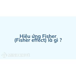 Hiệu ứng Fisher (Fisher effect) là gì ?