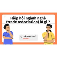 Hiệp hội ngành nghề (trade association) là gì ?