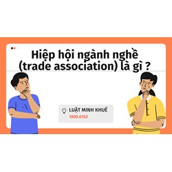 Hiệp hội ngành nghề (trade association) là gì ?