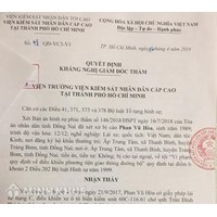 Quyết định kháng nghị giám đốc thẩm được gửi cho ai ?