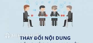 Thủ tục thay đổi địa chỉ công ty do thay đổi địa giới hành chính?