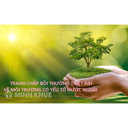 Tranh chấp bồi thường thiệt hại về môi trường có yếu tố nước ngoài là gì? Thẩm quyền giải quyết tranh chấp